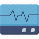 Ecg Monitor Cardiogram Machine Ecg Icon