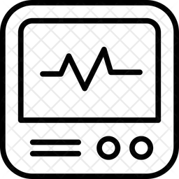 Ecg Monitor  Icon