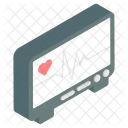 Ecg Monitor  Icon