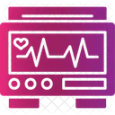 Ecg Monitor Ecg Cardiogram Icon