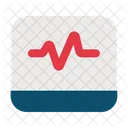Ecg Monitor Heart Rate Heart Rate Monitor Icon