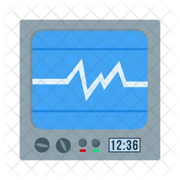 Ecg Monitor  Icon