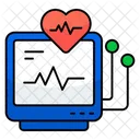 Ecg Monitor Ekg Electrocardiogram Icon