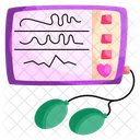 Ecg Monitor Ekg Electrocardiogram Icon