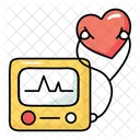Ecg Monitor Electrocardiogram Ecg Icon