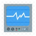 Ecg Monitoring Monitor Icon