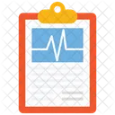 Ecg Report Electrocardiogram Prescription Icon