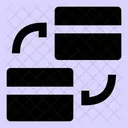 Echange De Cartes Icône