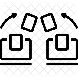 Échange de fichiers  Icône