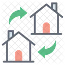 Demenagement Remplacement De Domicile Demenagement De Maison Icône