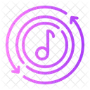 Échanger de la musique  Icône