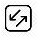 Échanger-diagonale-alt-box  Icône