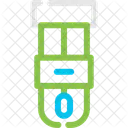 Échantillon de sang  Icône