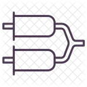 Echappement Automobile Voiture Icône