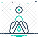 Echec Fiasco Echec Icône