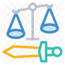 Echelle Justice Tribunal Icon