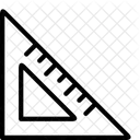 Échelle triangulaire  Icône