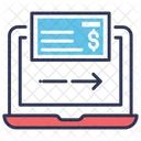 Echeck Cheque Electronic Check Icon