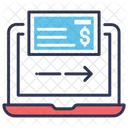 Echeck Cheque Electronic Check Icon