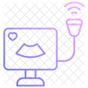 Echographie Medical Soins De Sante Icône