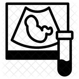 Échographie de grossesse  Icône