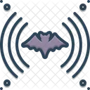 Echolocation Bat Inserct Icon