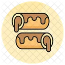 Eclair Pastry Chocolate Icon