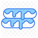Eclair Pastry Chocolate Icon