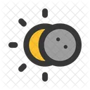 Eclipse Moon Sun Icon