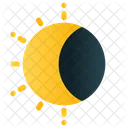 Eclipse Moon Weather Icon