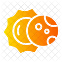 Eclipse Sun Moon Icon