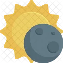 Eclipse Luna Sol Icono