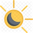 Eclipse Nature Phenomenon Icon