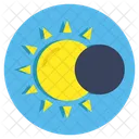 Eclipse Da Lua Lua Obscurecida Previsao Do Tempo Ícone