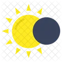 Eclipse Da Lua Lua Obscurecida Previsao Do Tempo Ícone