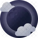 Eclipse Moon Sun Icon