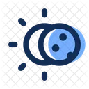 Eclipse Moon Astronomy Icon