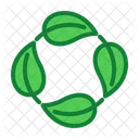Eco Leaf Recycle Icon