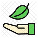 Eco Ecology Hand Icon