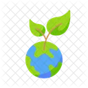 Eco Save The Earth Save The Planet Icon