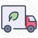 Eco Truck Vehicle Icon