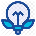 Eco Bulb Friendly Icon