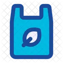 Eco Plastic Bag Icon