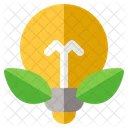 Eco Bulb Friendly Icon