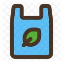 Eco Plastic Bag Icon