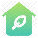 Eco House Home Icon