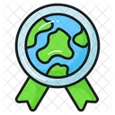 Eco Ecology Badge Icon
