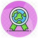 Eco Ecology Badge Icône