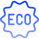 Eco Badge Icon