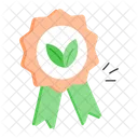 Eco Badge Certification Icon